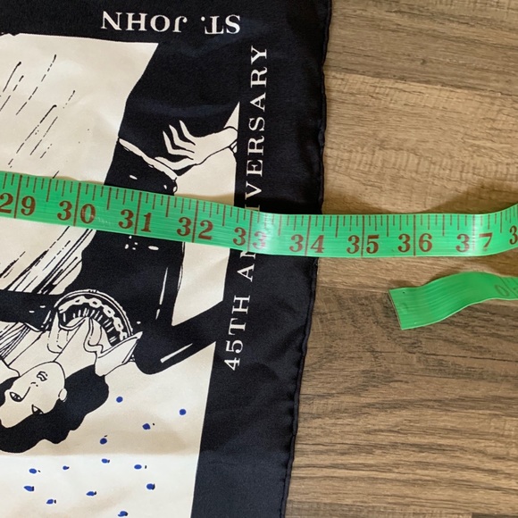 St. John Silk Scarf - Picture 6 of 7